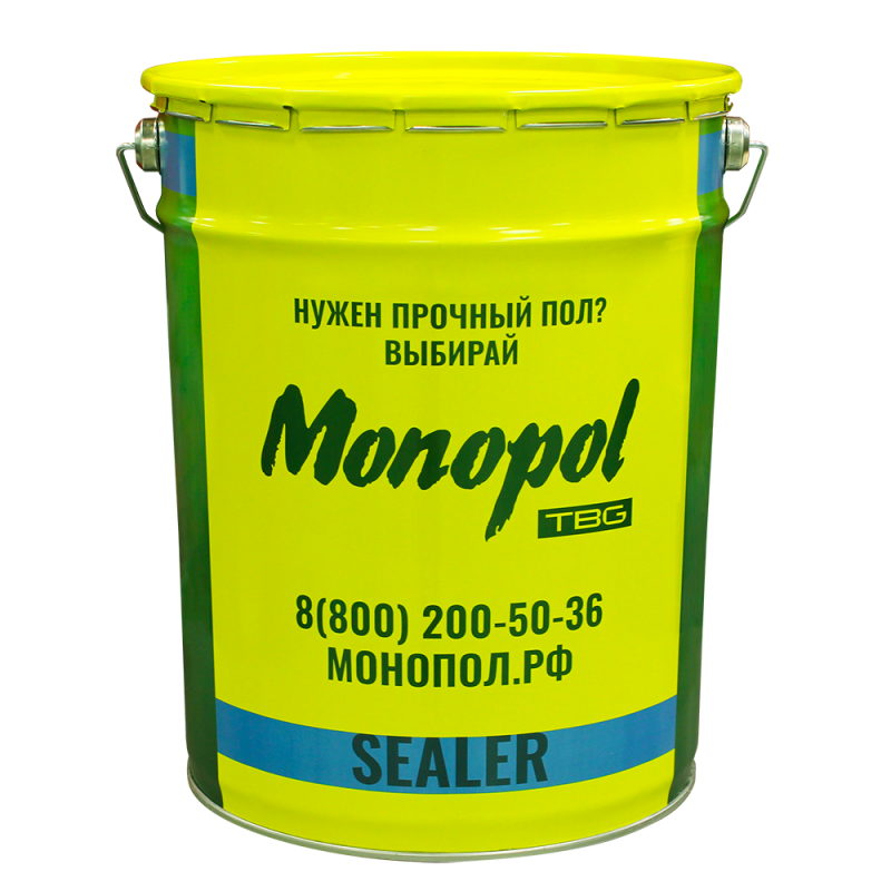 Monopol Sealer 2E силер/кюринг светостойкий, мембранообразующий состав для свежеуложенного бетона (фасовка: 20 л)
