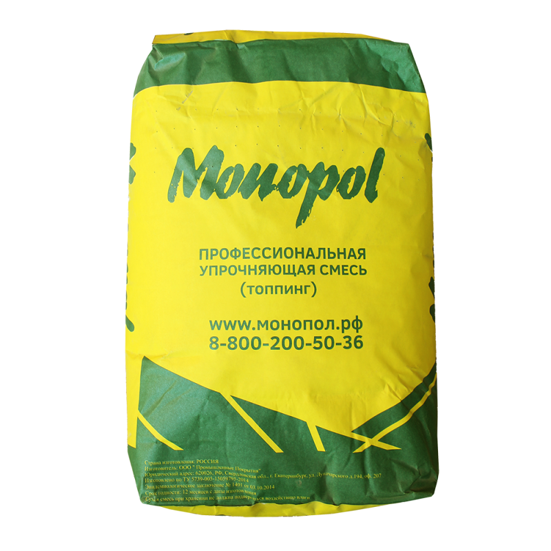 Monopol TOP 500 модифицированный кварцевый топпинг для бетона (фасовка: 25 кг)