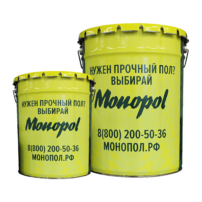 Monopol PU 15 полиуретановый наливной пол (фасовка: 25 кг)