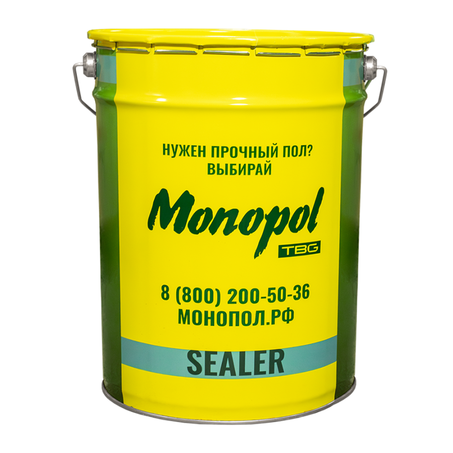 Monopol Sealer 2 Силер/кюринг мембранообразователь влагоудерживающий для защиты свежеуложенного бетона (фасовка: 20 л)