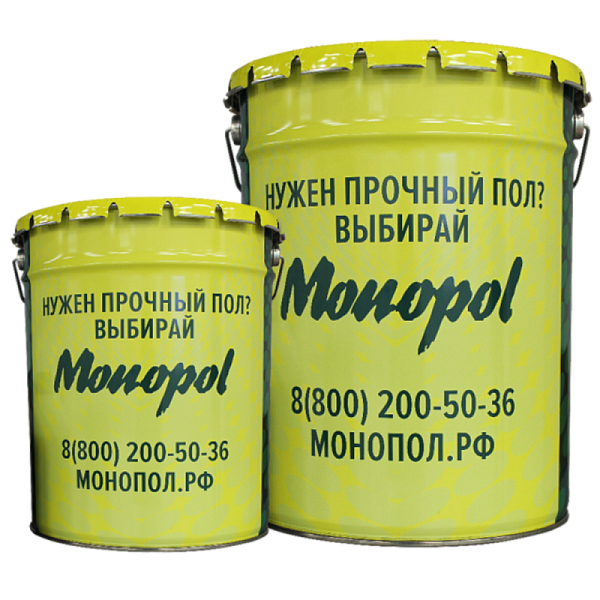 Monopol Epoxy 3 AS токоотводящая эпоксидная краска для бетона (фасовка: 25 кг)