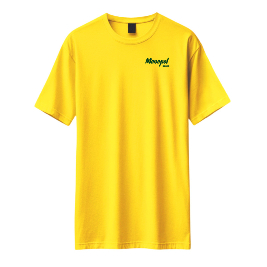 Футболка MONOPOL "Я тут главный" (цвет желтый, р-р L, XL)