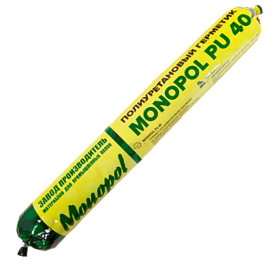 Monopol PU 40 полиуретановый герметик (цвет: серый; фасовка: 600 мл)