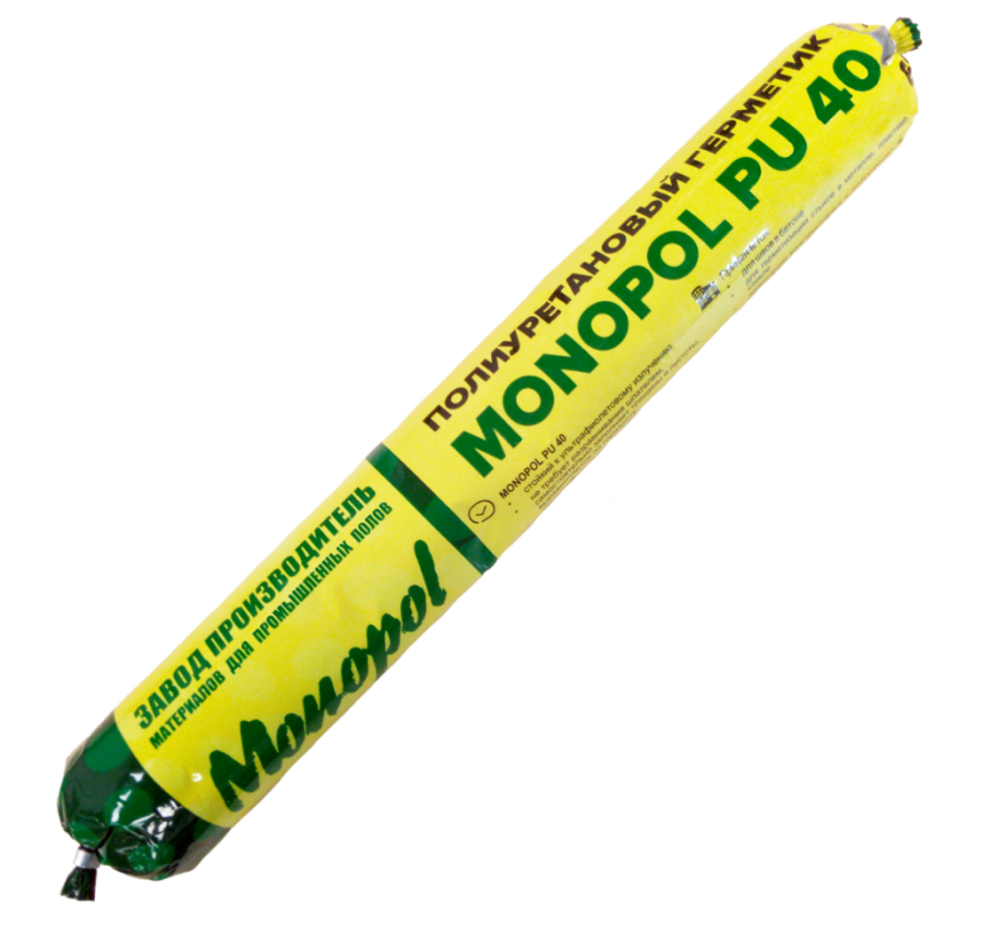 Monopol FLEX PU 40 полиуретановый герметик (цвет: серый; фасовка: 600 мл)
