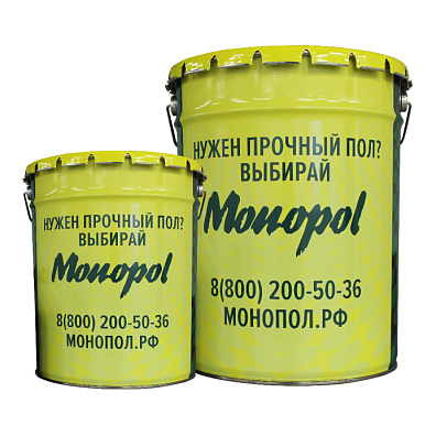 Monopol Epoxy 8 декоративный лак (цвет: прозрачный; фасовка: 20 кг)