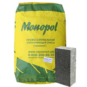 Monopol TOP 600 модифицированный кварц-корундовый топпинг для бетона (цвет: натуральный; фасовка: 25 кг)